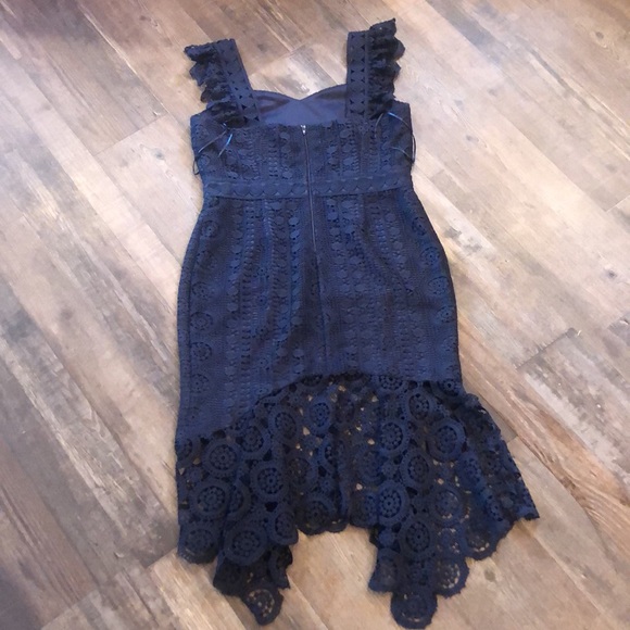 🔥NWT Lady Black Tie dress - Picture 9 of 11